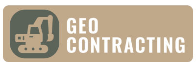 Geo Contracting, LLC Logo H with background